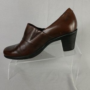 Clark's Bendables Women's Slip-on, Dark Brown 9M